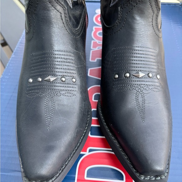 Durango Women’s Black Cowboy Boots Size 8 - Picture 4 of 15